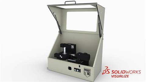 Milling about with SOLIDWORKS Visualize