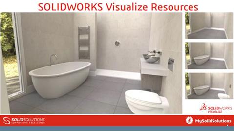 SOLIDWORKS Visualize content