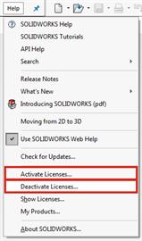 SOLIDWORKS License Transfer Change