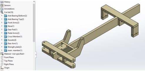 SOLIDWORKS Landrover Linkage