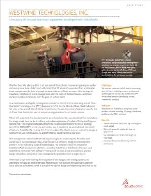SolidWorks Aerospace Case Study West Wind Technologies